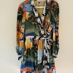 NWT Carioca Lenzing Ecovero Viscose Mini Dress in sz M